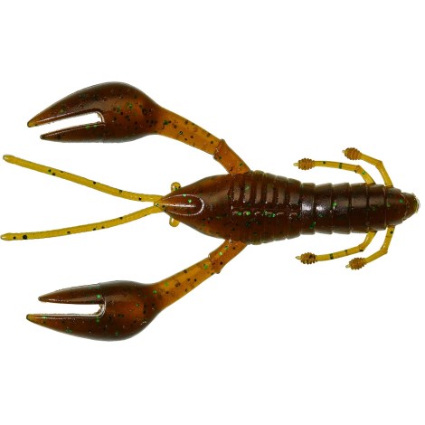 GUNKI - Hourra craw 10 cm pumpkin green flake - speciální 6 ks