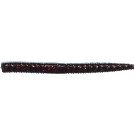 GUNKI - Skip worm 10 cm cola red flake - speciální 8 ks