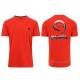 GURU - Tričko Semi Logo Tee Red vel. 2XL