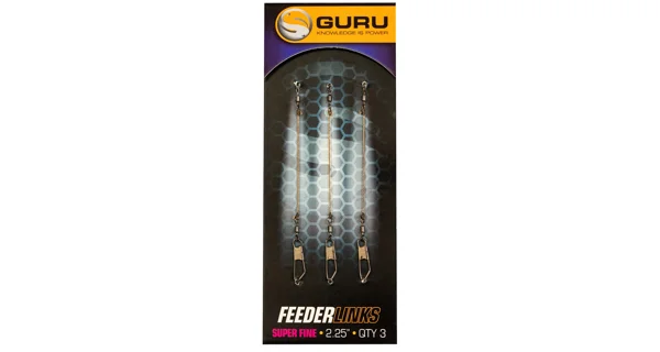 GURU - Závěska Feeder Link Super Fine 5,7 cm 3 ks