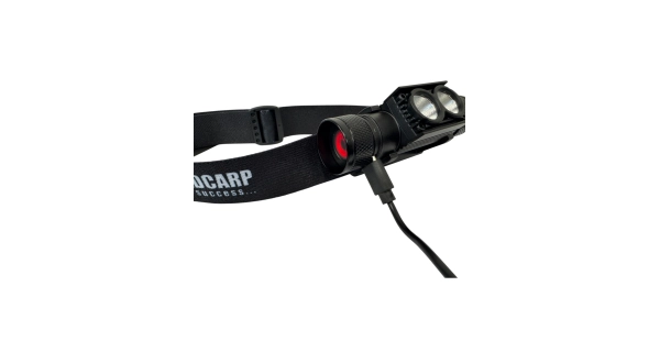 HOLDCARP - Čelovka SuperBright UV/WHITE 3350mAh Headlamp