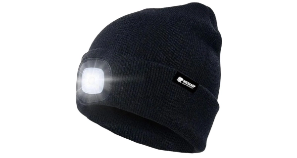 HOLDCARP - Čepice LED Light Beanie Black