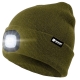 HOLDCARP - Čepice se světlem LED Light Beanie Green