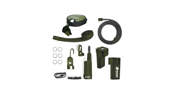 HOLDCARP - Kanystr se sprchou Rechargeable Camping Shower 11 l