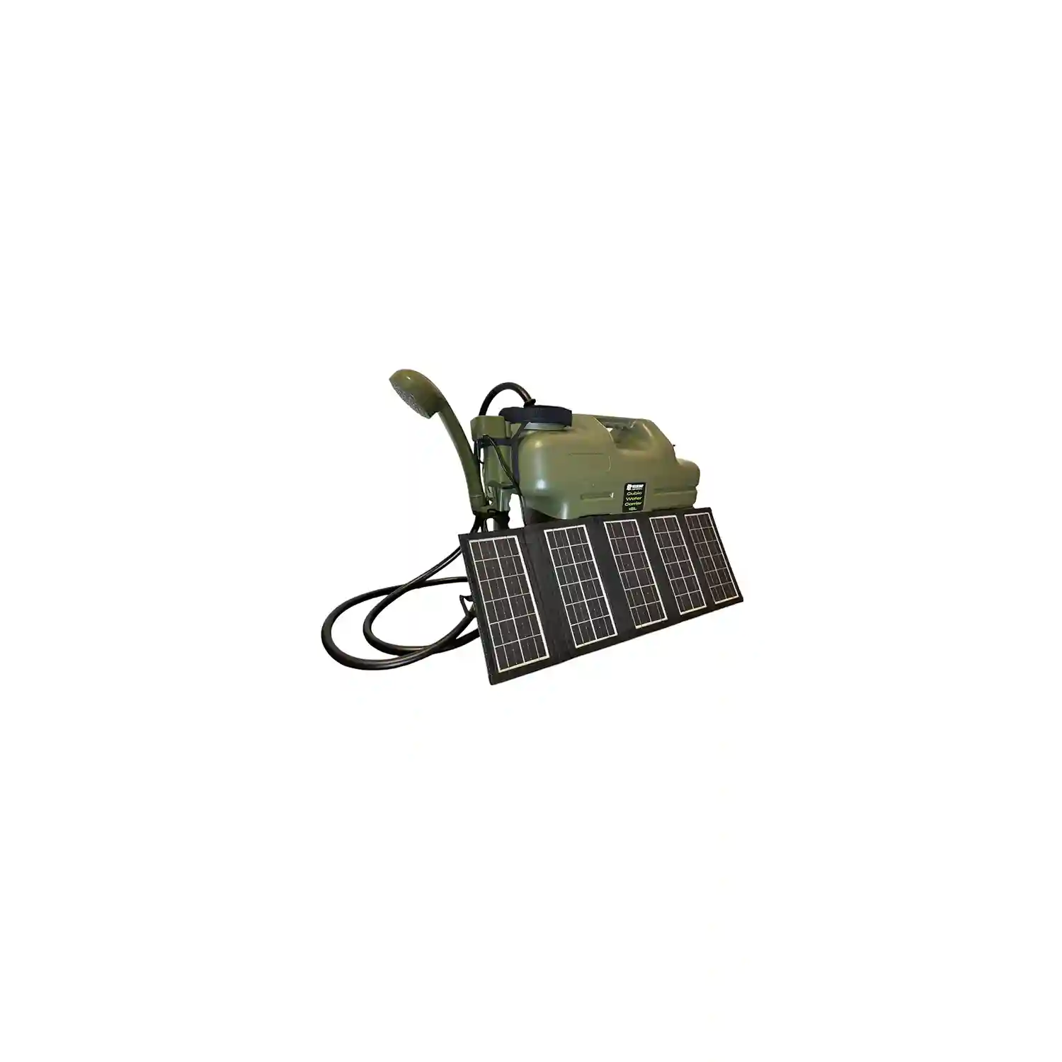 HOLDCARP HOLDCARP - Kanystr se sprchou Rechargeable Camping Shower 18 l + Solar 10W