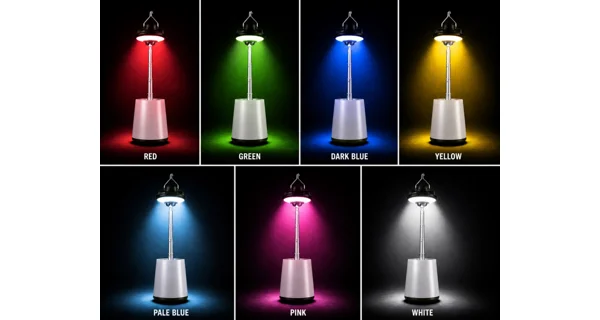 HOLDCARP - Lampa Extendable RGB Camping Lamp