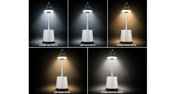 HOLDCARP - Lampa Extendable RGB Camping Lamp