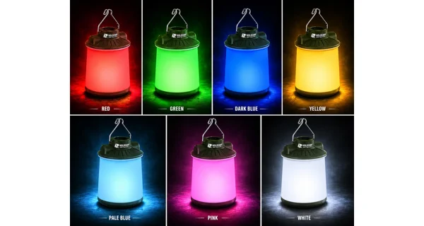 HOLDCARP - Lampa Extendable RGB Camping Lamp