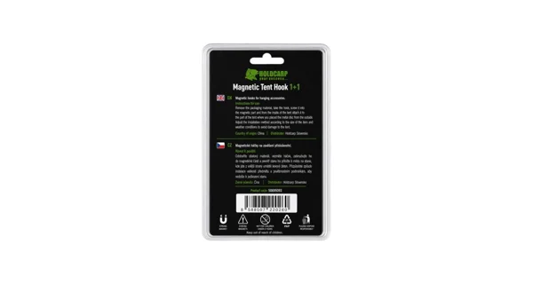 HOLDCARP - Magnetické háčky Magnetic Tent Hook 1+1