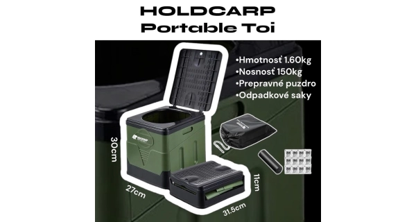 HOLDCARP - Přenosná toaleta Portable Toi