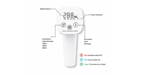 HOLDCARP - Pumpa Digital Rechargeable Tap