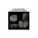HOLDCARP - Set Skládací přenosná toaleta Portable Toi BIG + Toilet & Shower Tent + Toi Gabrage Kit BIG