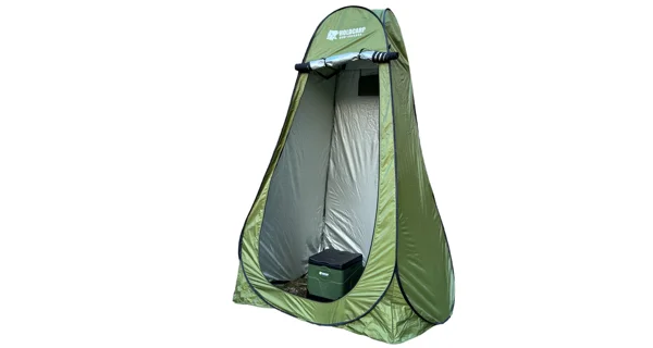 HOLDCARP - Set Skládací přenosná toaleta Portable Toi + Toilet & Shower Tent + Toilet Garbage Kit