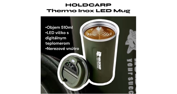 HOLDCARP - Termo hrnek Thermo Inox LED Mug