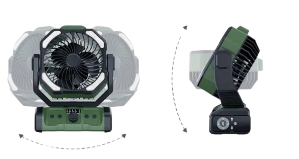 HOLDCARP - Ventilátor Rechargeable DoubleMotor Fan