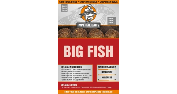 IMPERIAL BAITS - Boilies Carptrack Big Fish 20 mm 2 kg