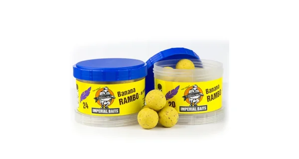 IMPERIAL BAITS - Boilies Carptrack Rambo Banana 24 mm 80 g