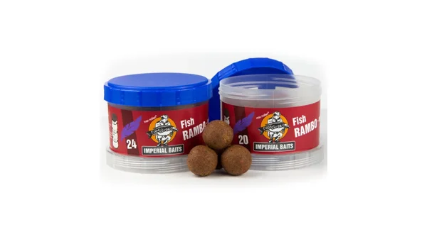 IMPERIAL BAITS - Boilies Carptrack Rambo Fish 24 mm 80 g