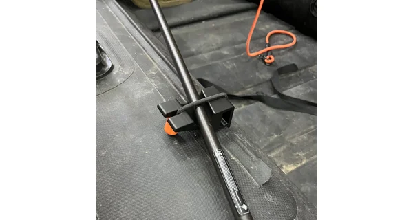 IMPERIAL BAITS - Držák podběráku NetLock Boots Landing Net Holder With IB Logo Orange