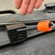 IMPERIAL BAITS - Držák podběráku NetLock Boots Landing Net Holder With IB Logo Orange