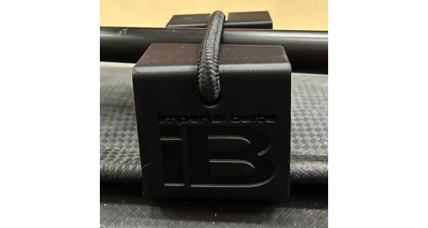 IMPERIAL BAITS - Držák podběráku NetLock Boots Landing Net Holder With IB Logo Orange