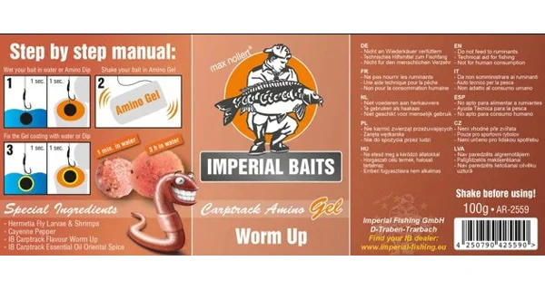 IMPERIAL BAITS - Gel Carptrack Amino Worm Up 100 g
