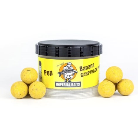 IMPERIAL BAITS - Plovoucí boilies Carptrack Pop-up Banana 16 mm 65 g