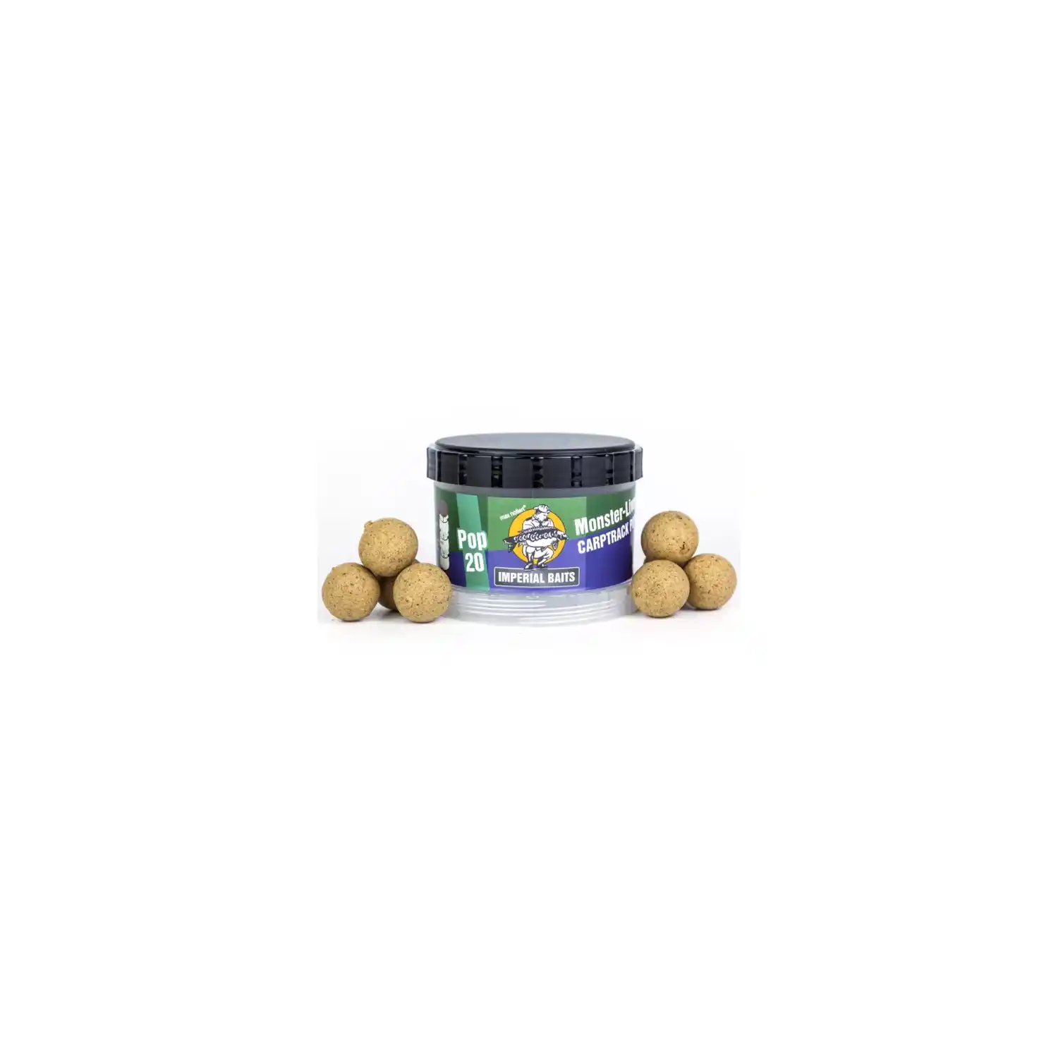 IMPERIAL BAITS IMPERIAL BAITS - Plovoucí boilies Carptrack Pop-up Monster Liver 24 mm 65 g