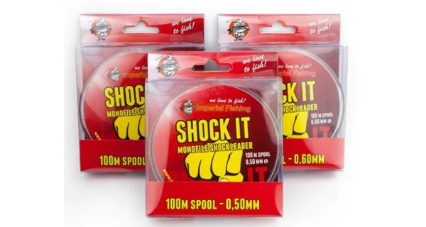 IMPERIAL BAITS - Vlasec Shock'it Super Shockleader Mono 0,50 mm 100 m