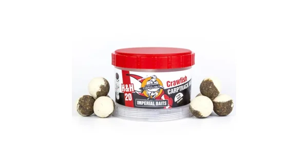 IMPERIAL BAITS - Vyvážené boilie Carptrack Half'n Half Crawfish 24 mm 75 g