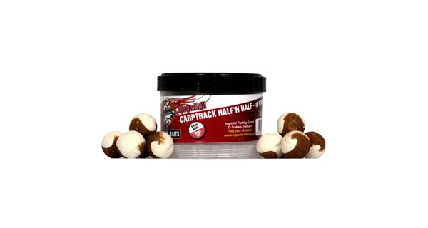 IMPERIAL BAITS - Vyvážené boilie Carptrack Half'n Half Mega.Krill 24 mm 75 g