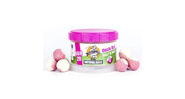 IMPERIAL BAITS - Vyvážené boilie Carptrack Half'n Half Uncle Bait 20 mm 75 g