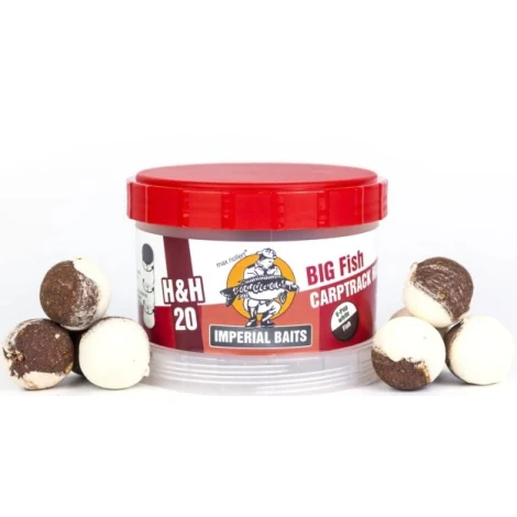 IMPERIAL BAITS - Vyvážené boilie IB Carptrack Half'n Half Big Fish 24 mm 75 g