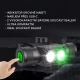 INFINITYBOAT - Dobíjecí čelovka Headlamp Green + Náhradní baterie