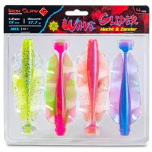 IRON CLAW - Nástraha Wave Glider Mix Kit 1 Hecht & Zander Floating 13 cm 17,7 g 4 ks