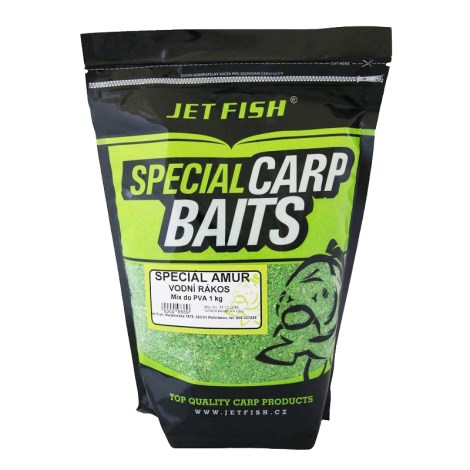 JETFISH - Krmítková směs PVA Mix Special Amur 1 kg Vodní rákos