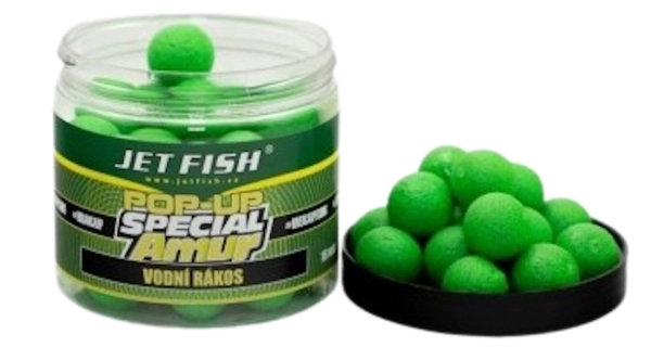 JETFISH - Pop Up Special Amur 12 mm 40 g Vodní rákos