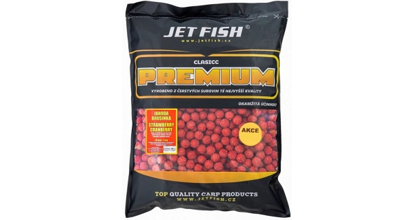 JETFISH - Premium Classicc Boilies 5 kg 20 mm jahoda brusinka