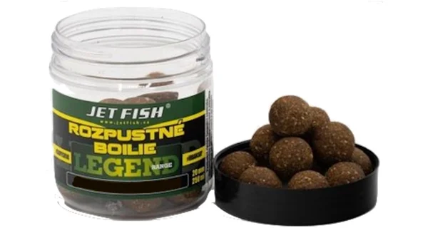 JETFISH - Rozpustné boilie Legend Range Chilli Tuna 24 mm 250 ml