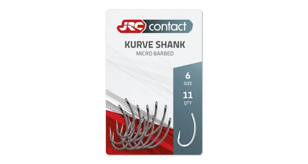 JRC - Háček Contact Kurve Shank Carp vel.  6 11 ks