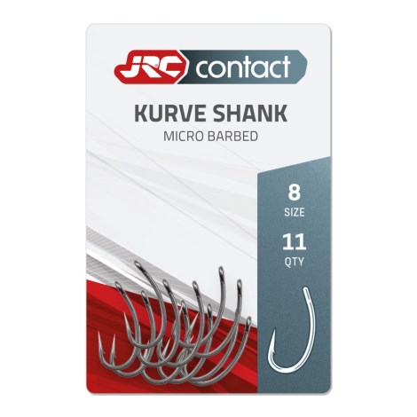 JRC - Háček Contact Kurve Shank Carp vel. 8 11 ks