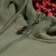 JRC - Mikina s kapucí na zip Zipped Hoody Green XXL