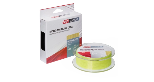 JRC - Vlasec Contact CM50 Hi-Viz Yellow 1200 m 0,28 mm 7 kg