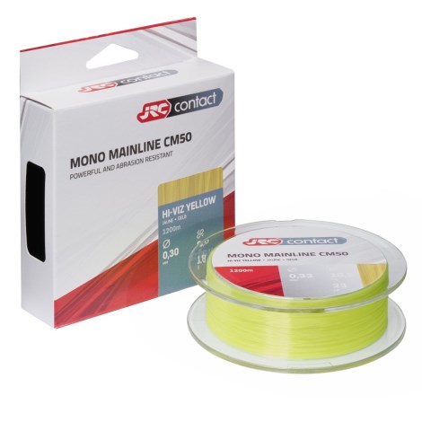 JRC - Vlasec Contact CM50 Hi-Viz Yellow 1200 m 0,28 mm 7 kg