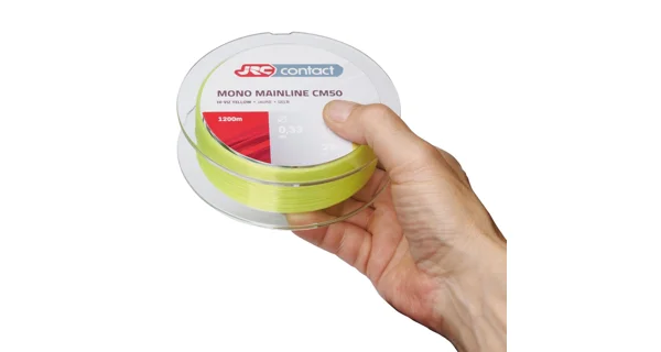 JRC - Vlasec Contact CM50 Hi-Viz Yellow 1200 m 0,3 mm 8 kg