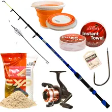 KAMASAKI - Dětský set Junior Beginner Universal Tele 2,1 m