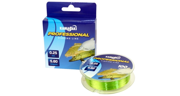 KAMASAKI - Monofilový vlasec Professional 0,25 mm 5,6 kg 100 m