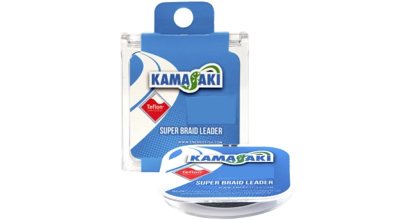 KAMASAKI - Návazcová šňůra Super Braid Leader Šedá 0,14 mm 10,8 kg 10 m