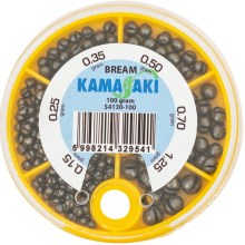 KAMASAKI - Sada sekaných olůvek Bream 100 g