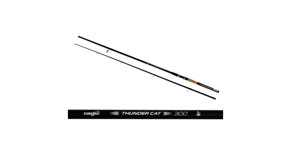 KAMASAKI - Set na lov sumců Prut Thunder Cat 120-200 g 3 m + Naviják Blue Metal 7000